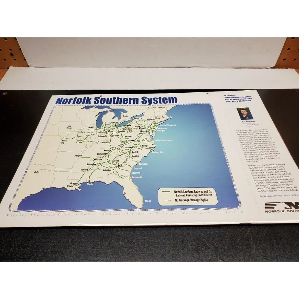 2008‎ Norfolk Southern Railroad Calendar - Oversize